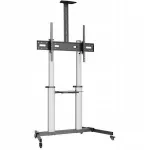 Equip 650631 must ja h&otilde;bedane TV statiiv 60"-100", 100 kg
