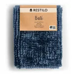 Vannitoavaip RESTILO libisemiskindel chenille 70x120 tumesinine