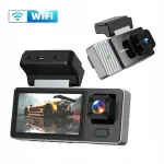 3in1 FULL HD WiFi auto kaamera esik&uuml;ljele, tagak&uuml;ljele ja keskmisele salongikaamerale, APP ja takso jaoks