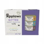 Kassikonservid Applaws kassipoegadele, valik, 6 x 70 g