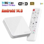 Android TV adapter H96 Max, Android 14, 4K, WiFi 6, Wireless A