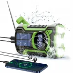 V&auml;lip&auml;ikese raadio 5000mAh Bluetooth USB IPX5 SOS p&auml;ikese laadimisega