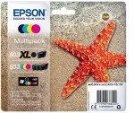 EPSON 603 XL tindikomplekt must + v&auml;rvilised, 4 tk