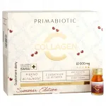 Vedelik kollageeni liigeste toidulisand PRIMABIOTIC COLLAGEN SUMMER 10000mg 30 tk &times; 30 ml