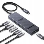 USB-C &uuml;hendusjaam REVODOK PRO, 4K 60Hz, 100W PD, 10 Gb/s
