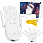 Juhtmevaba Wi-Fi v&otilde;imendi BLOW RP-2, 300 Mb/s, 2.4 GHz, WPS, RJ-45