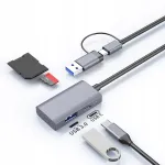USB C, USB 3.0, SD, TF kaardilugeja