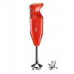 K&auml;siblender bamix M160, 160W, 2 astet, punane