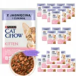 Kutsikate toit PURINA CAT CHOW lambalihaga ja suvik&otilde;rvitsakastmega, 85 g