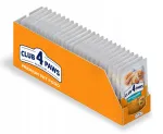 CLUB 4 PAWS m&auml;rg kassitoit makrelli kastmes, 24 x 85 g