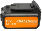 Li-Ion aku Kraft&Dele 18 V 4 Ah