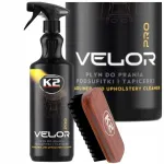 Autode istmete puhastuskomplekt K2 Velor PRO 1 l, harjaga