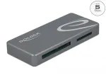 Kaardilugeja USB-C ja USB-A hubiga Delock 91754