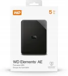 V&auml;line k&otilde;vaketas 2.5" WD Elements AE 5TB (WDBEBA0050BBK), USB