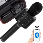 Laste juhtmevaba karaokemikrofon Bluetooth-k&otilde;lariga kingituseks