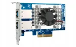 V&otilde;rgukaart QNAP QXG-10G2T, 2 x 10Gb BASE-T