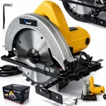 Kettasaag puidu jaoks 2400 W, 185 mm, laserjoonega