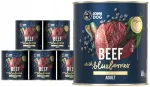 Koerakonservid BERRY LINE veise- ja mustikaga, 6 x 800 g, John Dog