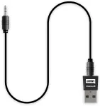 Bluetooth 5.0 helisignaalide adapter 3,5 mm pesa ja USB toitega, ilma akuta