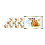 Four Seasons John Dog kana monoproteiin kassitoit, 12 x 185 g