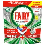 N&otilde;udepesutabletid Fairy Platinum Plus, 77 tk, sidrunil&otilde;hnalised