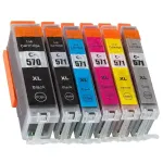 Canon Pixma MG7750/MG7751 tindikassetid, 6 tk