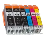 Tindikassettide komplekt CANON Pixma MG5750/MG6850/MG7750 XL, 6 tk
