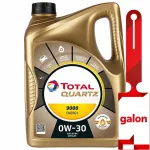 S&uuml;nteetiline mootori&otilde;li TOTAL Quartz 9000 Energy 0W30, 4 l