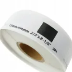Kleebislint Specmark Brother QL DK-11204, 17 x 54 mm, ilma k&auml;epidemeta, 400 tk.
