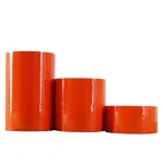 Kleepuv pakketeip, 48 mm x 45 m, akr&uuml;&uuml;liline, oranž, 6 tk