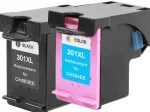 Tindikomplekt HP 301XL BK ja v&auml;rvilised, suurenenud mahtuvusega, sobib 2540, 1000, 1050, 1510, 2050 printeritele