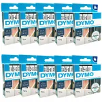 Isetatav lint DYMO D1 45013S, 12 mm, valge, originaal