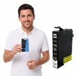 Epson T502 XL must tint kassett, sobib WF2865, WF2860, XP5100