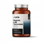 Toidulisand UNS Magneesium Tauraat & B6 P5P, 90 taimset kapslit