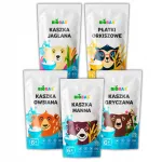 BIOBAS mahes&ouml;&ouml;da puderikomplekt, 4 tk + nisuhelbed ilma suhkruta
