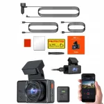 Videoregistraator VANTRUE E2 2CH 1440P 2,5'' esikaamera ja tagakaamera