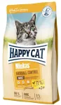 Kuiv kassitoit Happy Cat Minkas Hairball Control linnulihaga, 500 g
