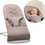 Beebikiik BABYBJORN Bliss, kreemjas, &bdquo;Woven Petal Quilt&ldquo;
