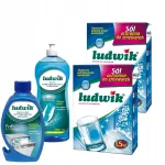 N&otilde;udepesumasina komplekt Ludwik: 2x pesuvahend, 2x sool
