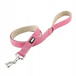 Koera rihm HUGGY DOGGY Eko, roosa, 1,52 m, suurus L