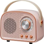 Kaasaskantav retro Bluetooth FM raadiok&otilde;lar USB, microSD ja AUX-ga
