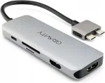 Arvuti USB HUB 8 &uuml;hendust, 100W, HDMI 4K 60Hz
