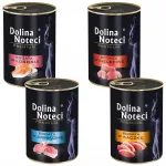 DOLINA NOTECI Premium m&auml;rg kassitoit erinevate maitsetega, 4 x 400 g, teraviljavaba