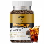 WEIDER Energy n&auml;rimiskummikad kofeiini ja guaraanaga, 80 tk