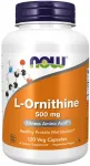 Toidulisand NOW FOODS L-Ornithine 500 mg, 120 kapslit