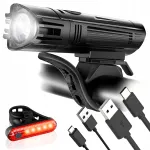 Jalgratta esituled ja tagatuled LED USB veekindel