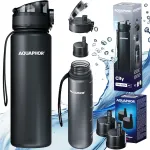 AQUAPHOR CITY 0,5 l must filterpudelite komplekt 2 filtriga