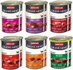 Animonda Grancarno Adult m&auml;rgtoit koertele, 6 maitset, 12 x 400 g
