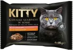 Kassitoit kastmes l&otilde;he ja kanaga, 4 x 85 g