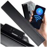 Seinaklaasist konvektor ADAX 1000W, WiFi, energias&auml;&auml;stlik